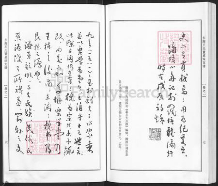 江苏省南通市海安市曲塘镇王氏乐学堂族谱-东淘王氏董桌垛支谱.pdf电子版插图5