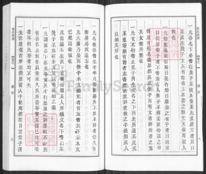 江苏省扬州市邗江区杨庙镇张氏百忍堂族谱-张氏族谱.文明分支.pdf电子版插图5