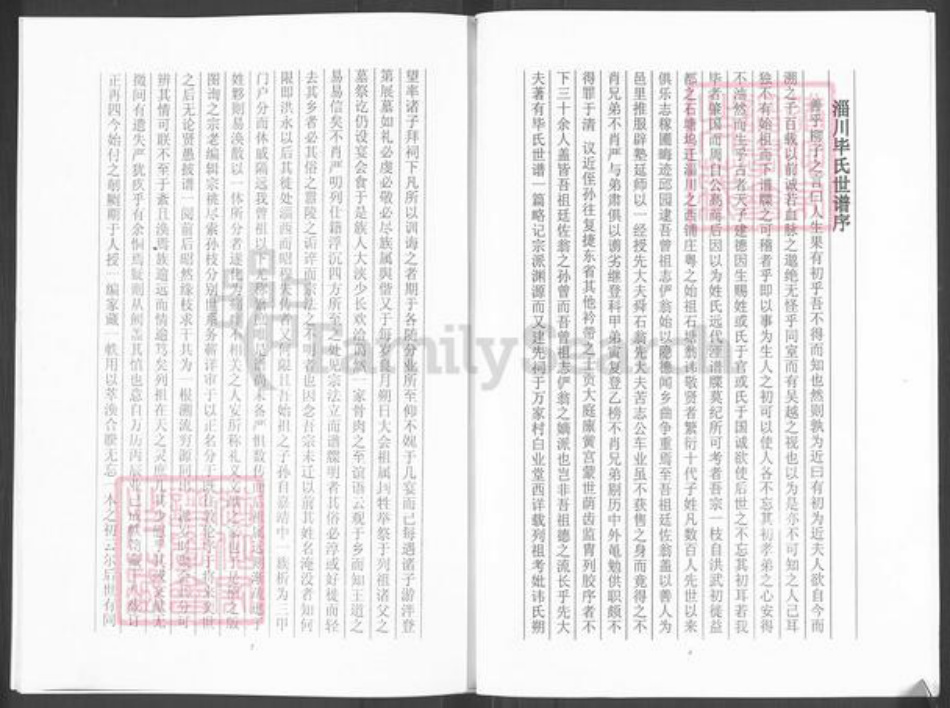 山东省淄博市周村区毕氏族谱-淄西毕氏分支族谱.pdf电子版插图5