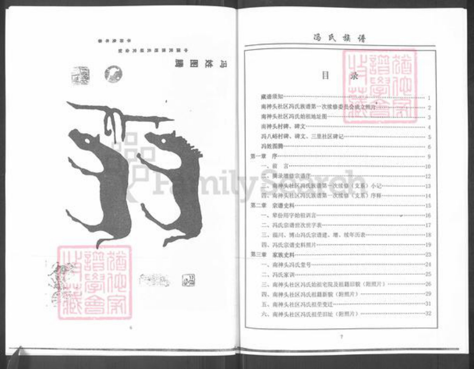 山东省淄博市博山区冯氏富厚堂族谱-冯氏族谱.pdf电子版插图5 山东省淄博市博山区冯氏富厚堂族谱-冯氏族谱.pdf电子版插图5