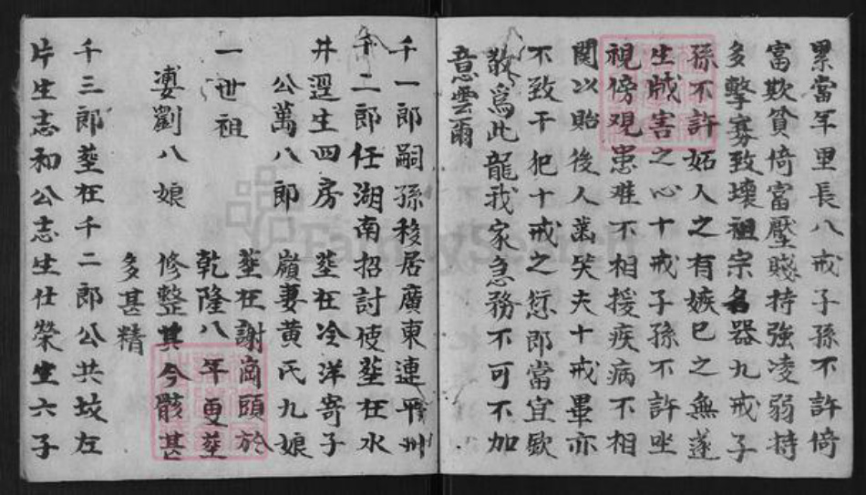 江西省宜春市万载县冯氏族谱-族薄.pdf电子版插图5