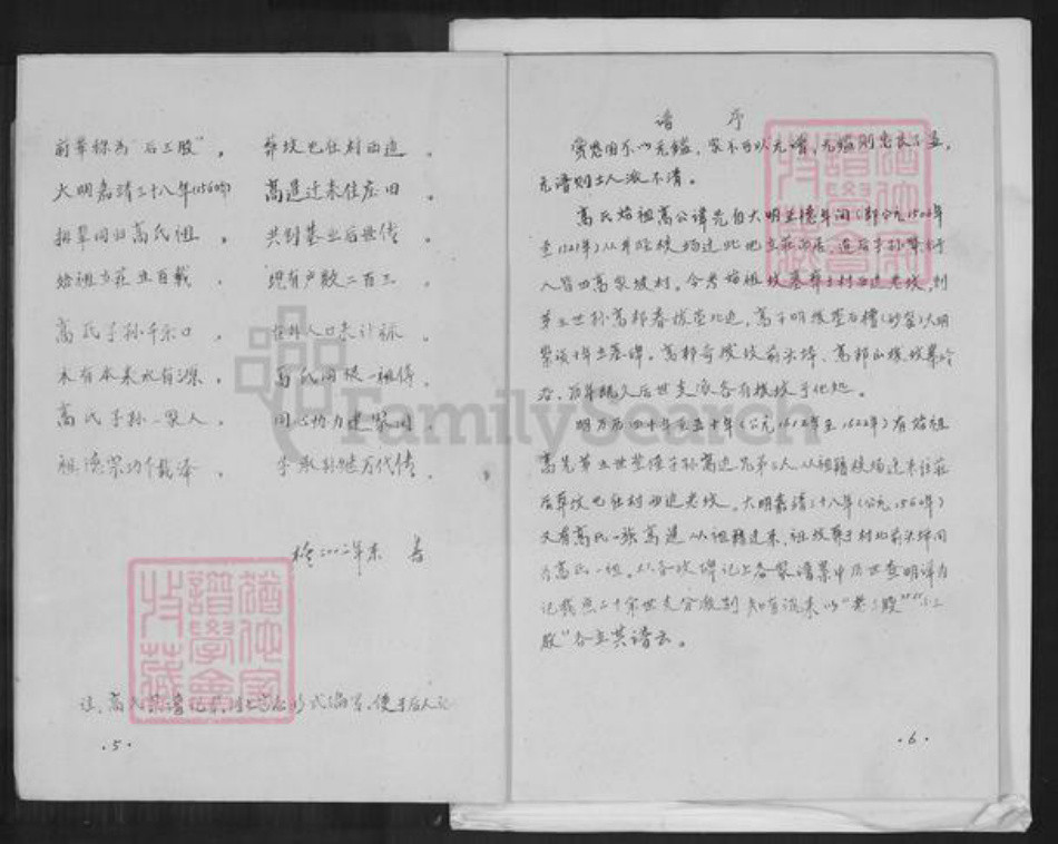 河北省石家庄市井陉县于家乡高氏族谱-高氏宗谱.pdf电子版插图5