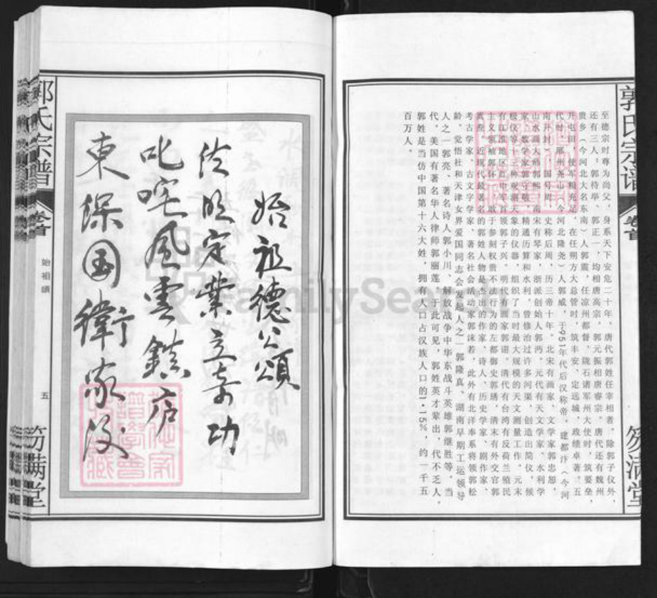 安徽省合肥市肥东县店端口镇郭氏笏满堂族谱-郭氏宗谱.pdf电子版插图5