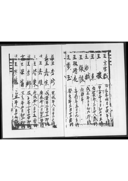 福建王氏族谱-王氏生年月日 干造.pdf电子版插图5