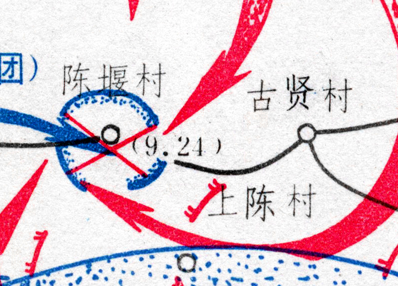 解放战争临浮战役经过要图插图1