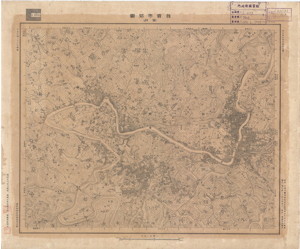 四川自贡历史地图大全插图5 四川自贡历史地图大全插图5