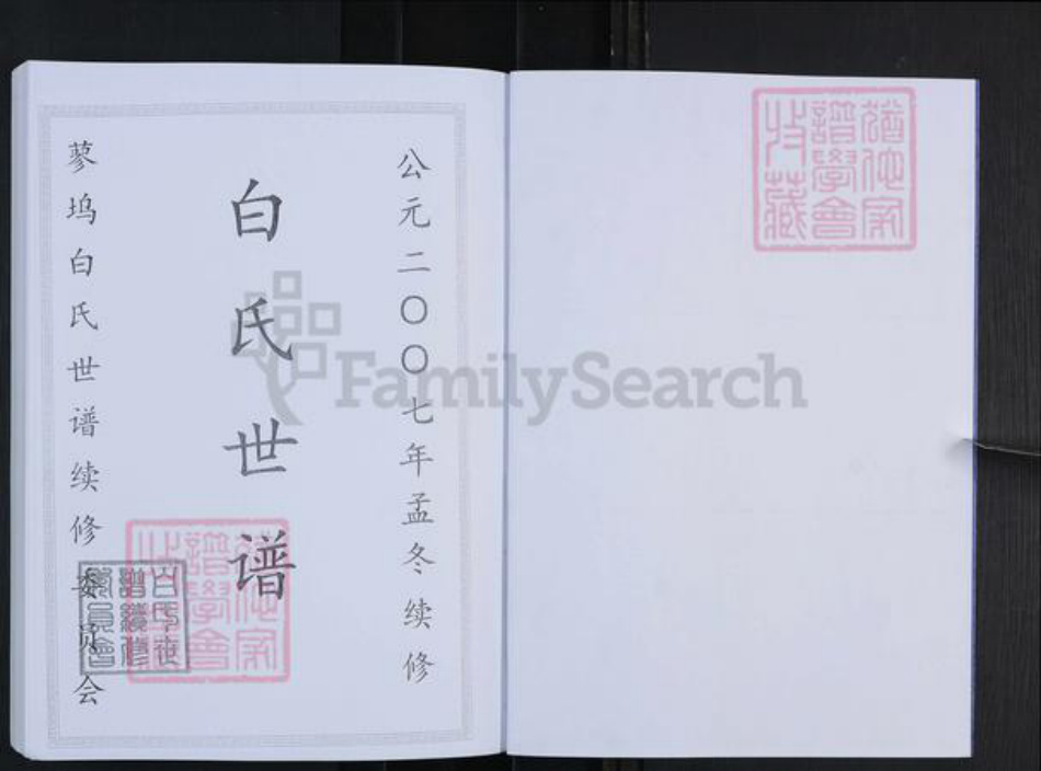 山东省淄博市淄川区白氏族谱-白氏宗谱.pdf电子版插图2