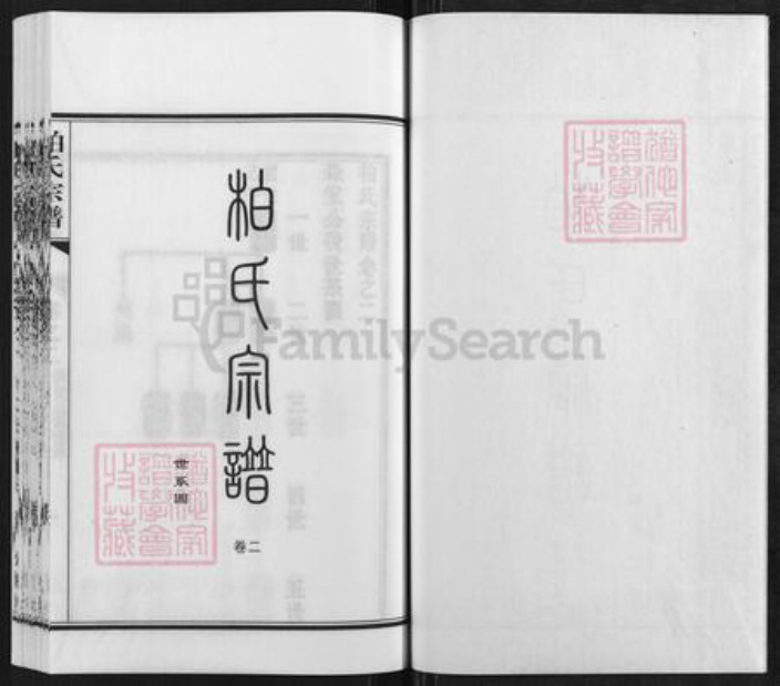 江苏省南京市江宁区柏氏碧山堂族谱-柏氏宗谱.pdf电子版插图1