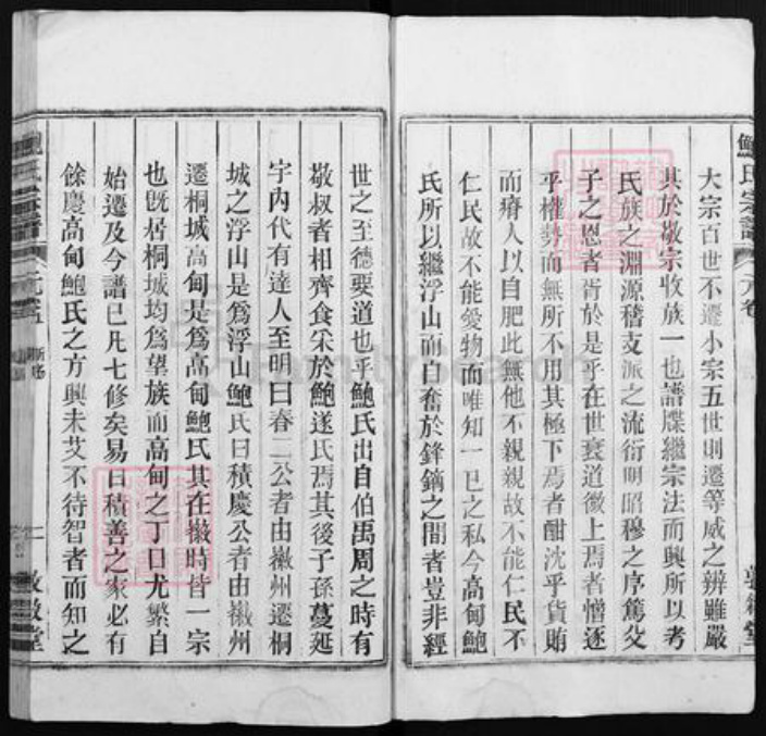 安徽省铜陵市枞阳县雨坛镇鲍氏敦叙堂族谱-桐城高甸鲍氏宗谱.pdf电子版插图2