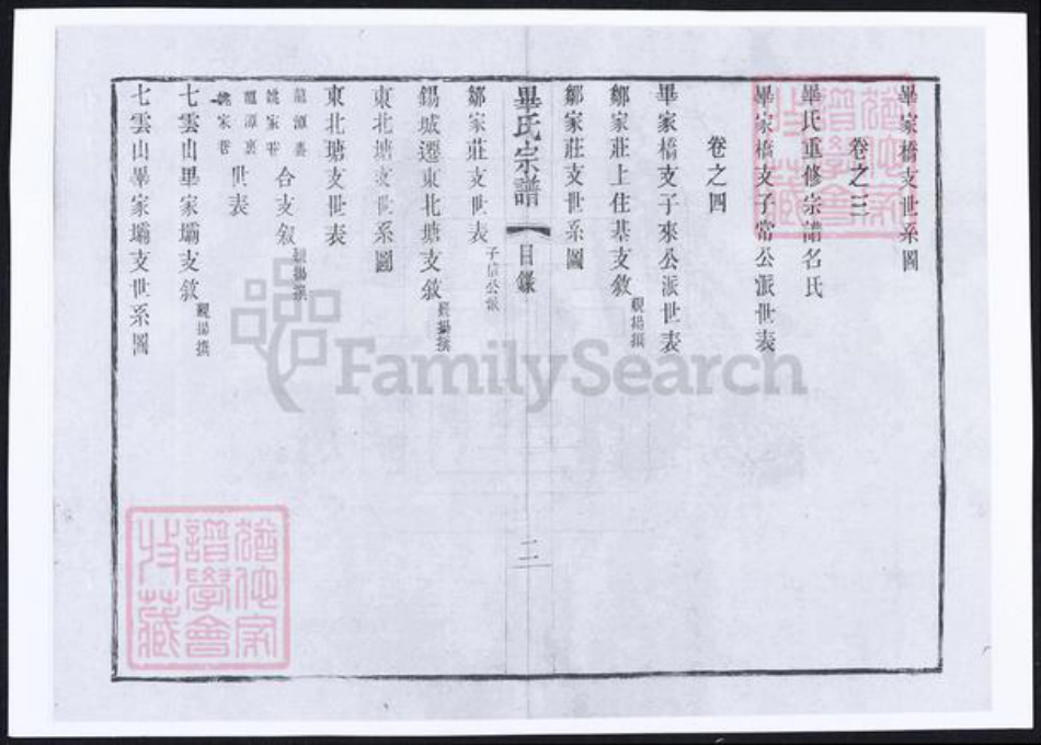 江苏省无锡市毕氏族谱-锡山毕氏重修宗谱.pdf电子版插图3