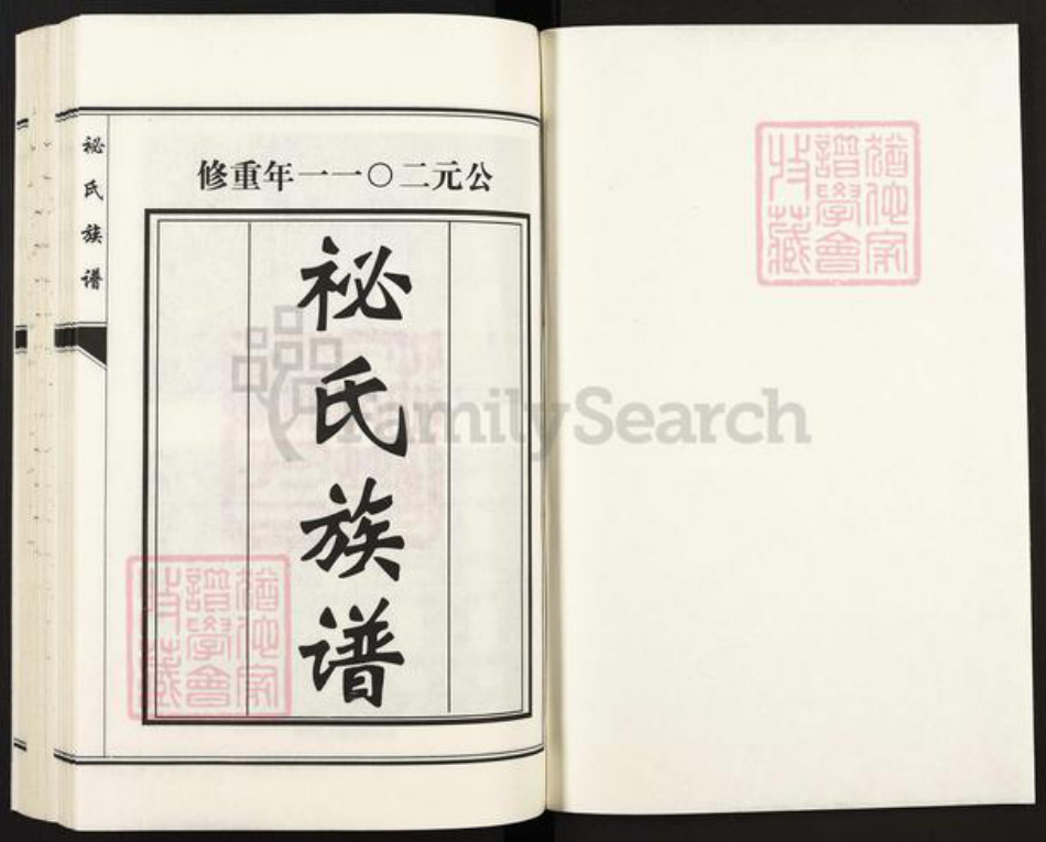 河北省衡水市故城县郑口镇袐氏族谱-故城县袐氏族谱.pdf电子版插图1