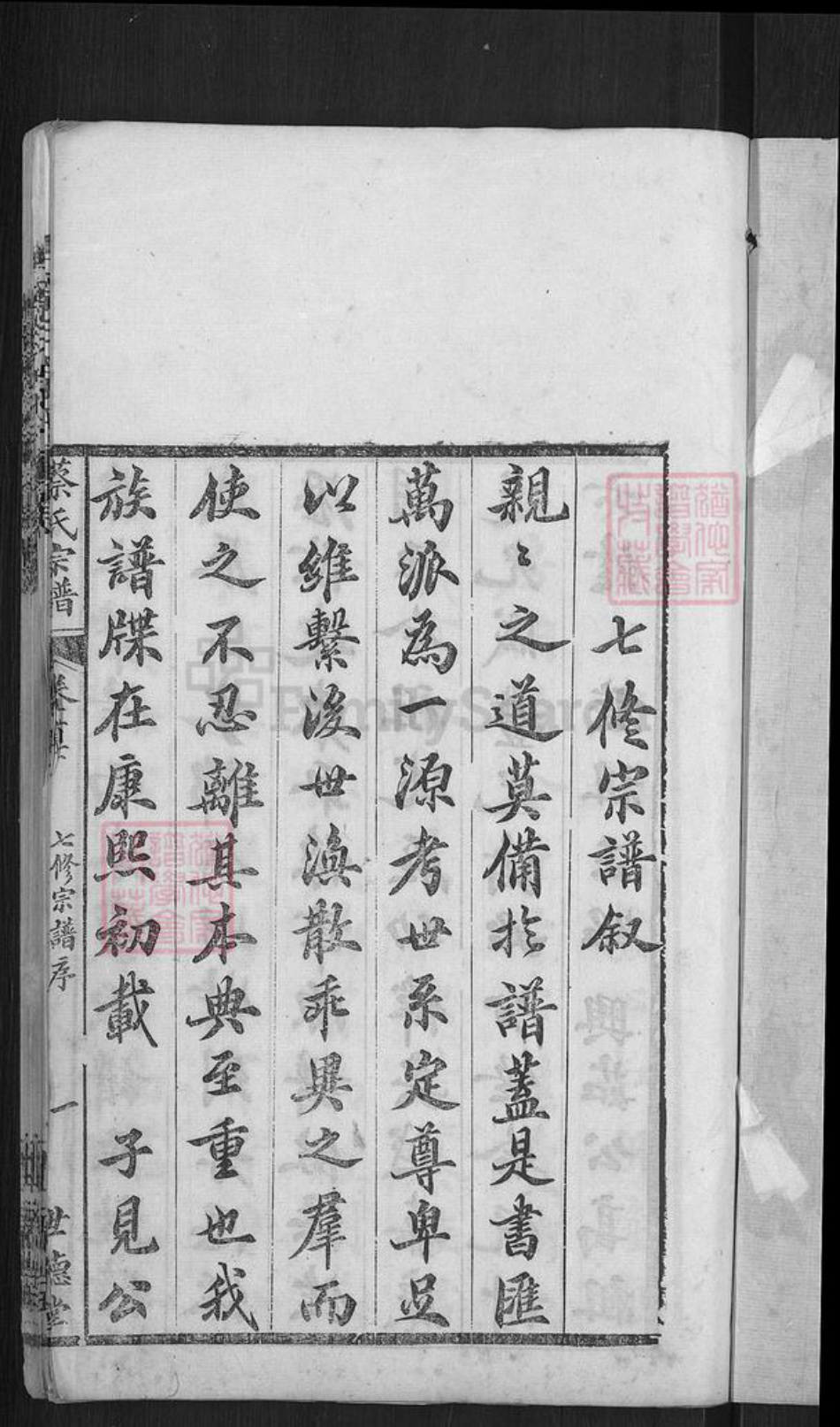 湖北省黄冈市黄州区蔡氏世德堂族谱-蔡氏宗谱.pdf电子版插图3