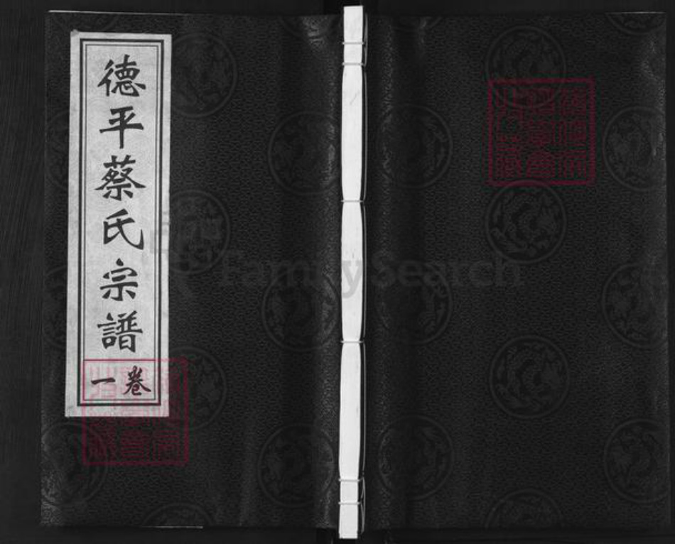山东省德州市临邑县德平镇蔡氏承启堂族谱-德平蔡氏宗谱.pdf电子版插图