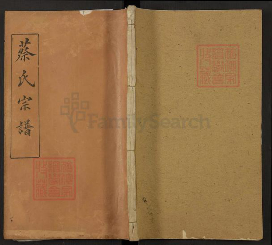 湖北省武汉市新洲区蔡氏世德堂族谱-蔡氏宗谱.pdf电子版插图