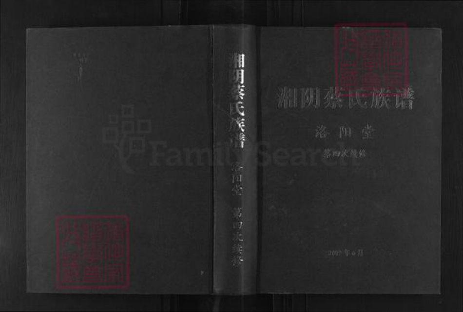 湖南省岳阳市湘阴县文星镇蔡氏洛阳堂族谱-湘阴蔡氏族谱.pdf电子版插图