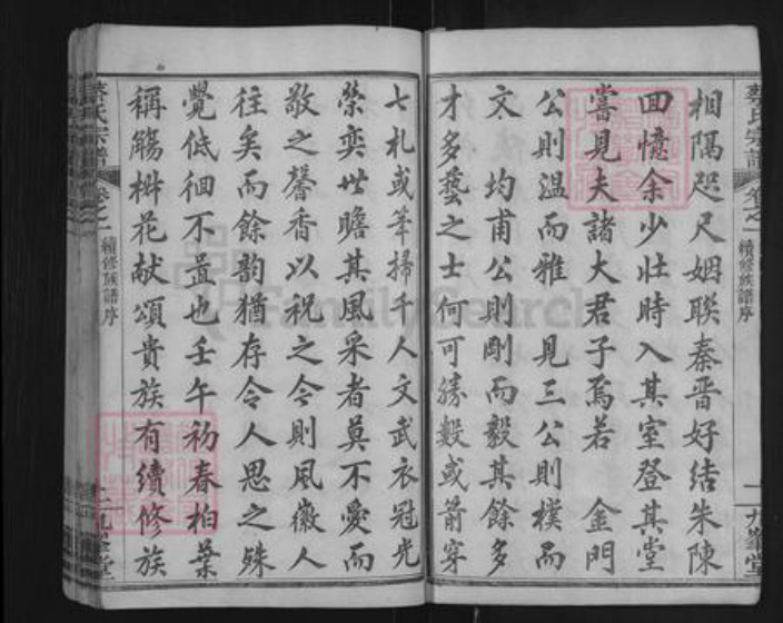 湖北省黄冈市麻城市南湖街道蔡氏九峰堂族谱-蔡氏宗谱.pdf电子版插图2
