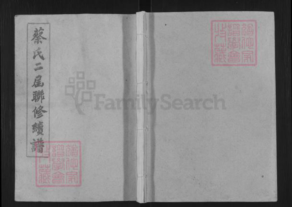 江西省赣州市大余县新城镇蔡氏济阳堂族谱-蔡氏二届联修续谱.pdf电子版插图