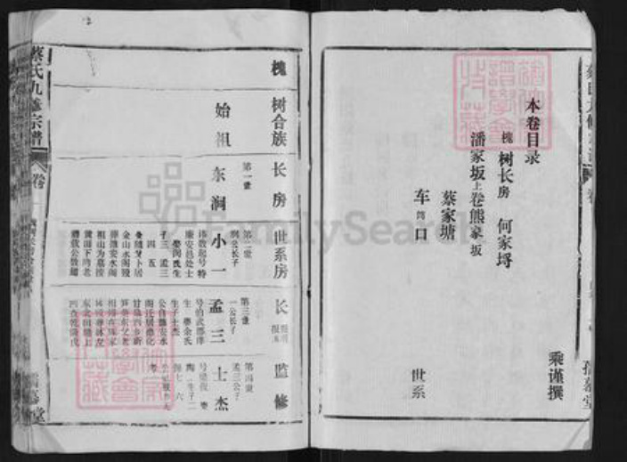 江西省九江市德安县蔡氏孺慕堂族谱-蔡氏九修宗谱.pdf电子版插图2 江西省九江市德安县蔡氏孺慕堂族谱-蔡氏九修宗谱.pdf电子版插图2