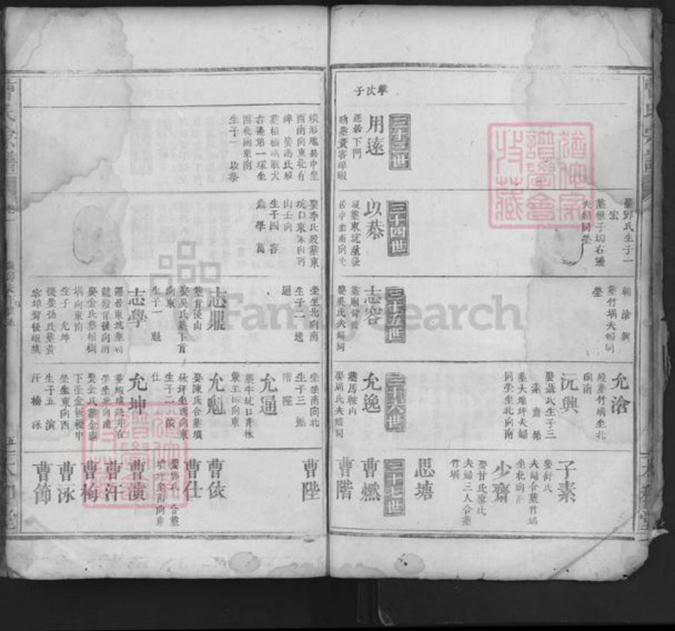 湖北省咸宁市通山县厦铺镇曹氏太和堂族谱-曹氏宗谱.pdf电子版插图5