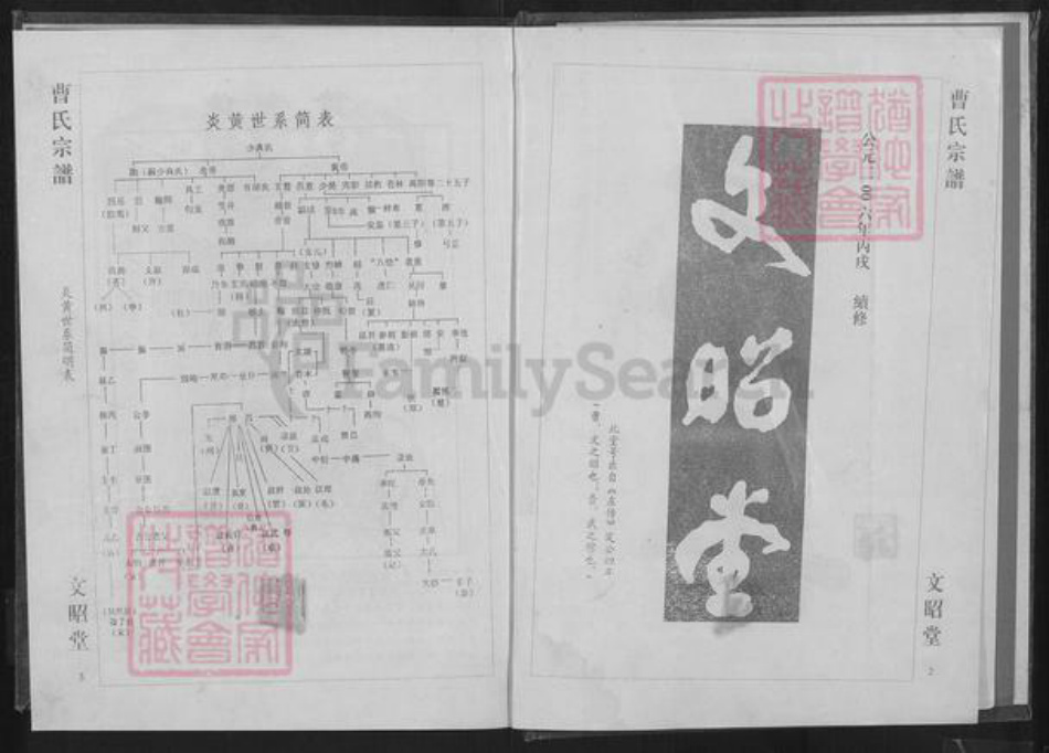 湖北省黄石市大冶市曹氏文昭堂族谱-曹氏宗谱.pdf电子版插图2