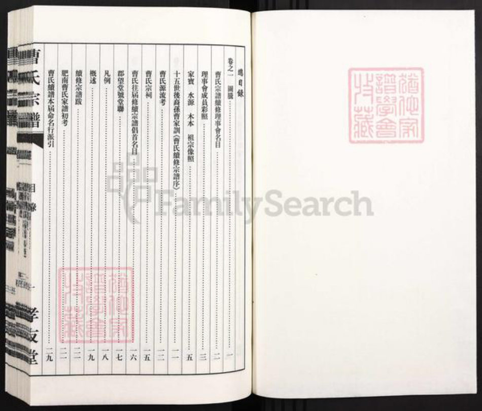 安徽省合肥市庐江县同大镇曹氏孝友堂族谱-曹氏宗谱.pdf电子版插图1