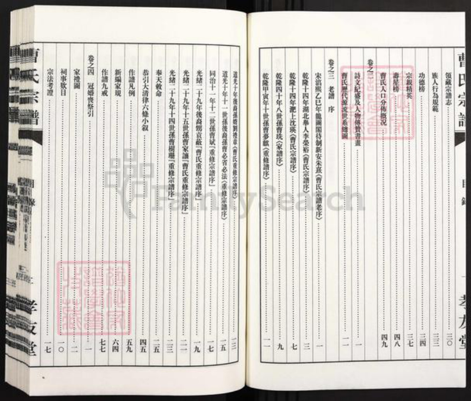 安徽省合肥市庐江县同大镇曹氏孝友堂族谱-曹氏宗谱.pdf电子版插图2