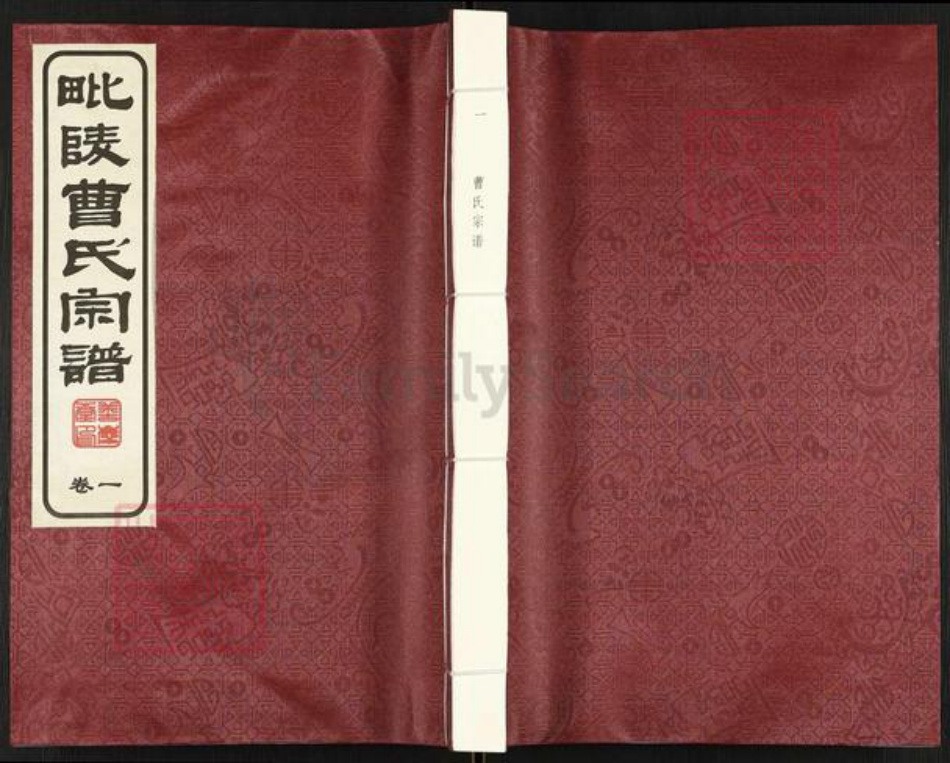 江苏省常州市武进县曹氏善庆堂族谱-毘陵曹氏宗谱.pdf电子版插图