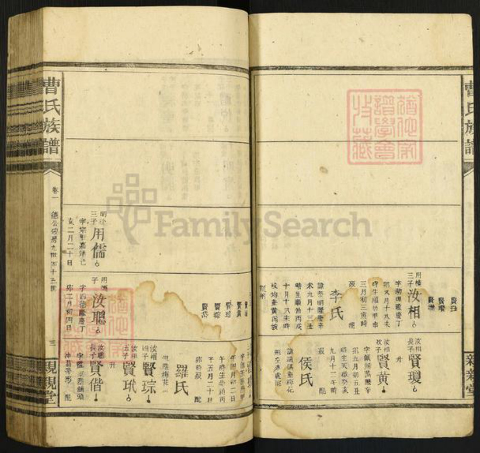 曹氏亲亲堂族谱-曹氏族谱.pdf电子版插图3