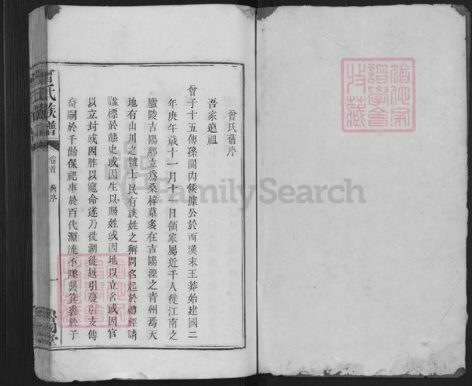 山东省德州市武城县曾氏鲁国堂族谱-曾氏族谱.pdf电子版插图1