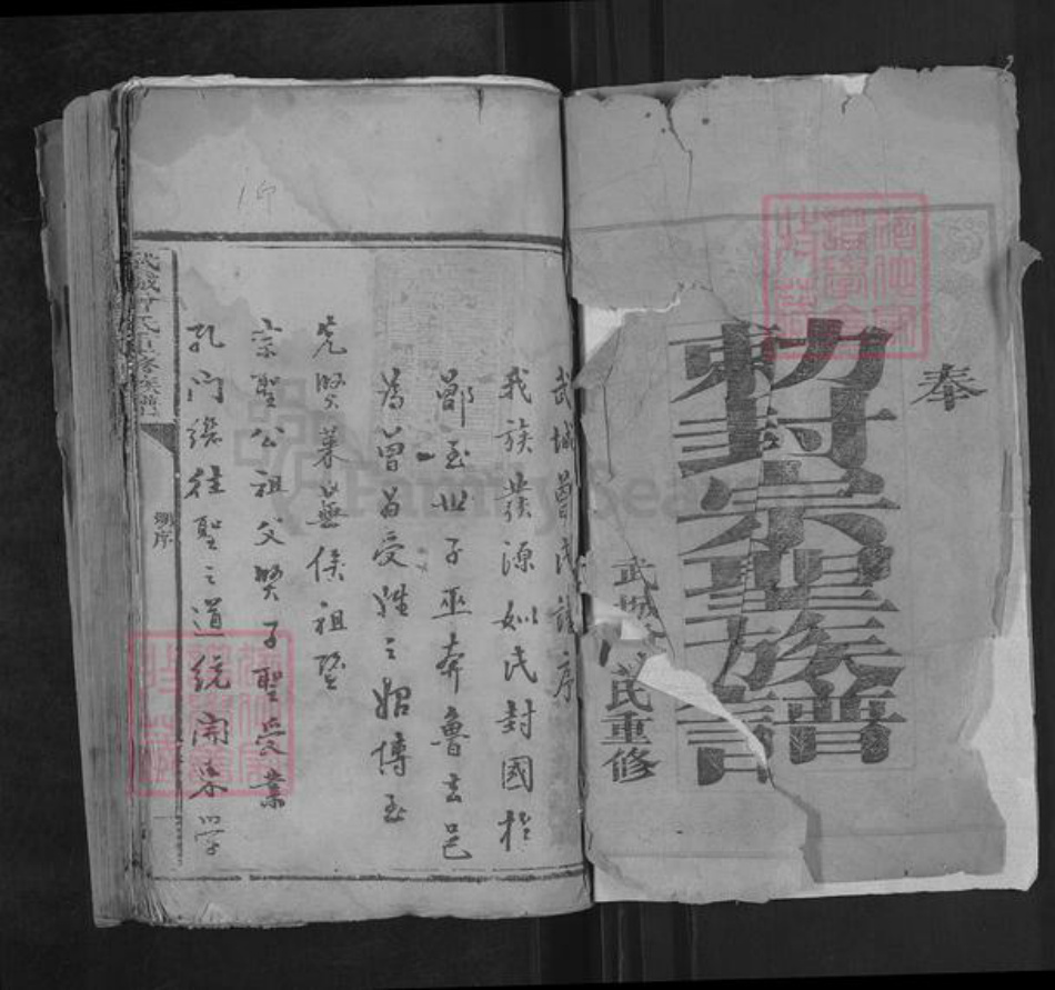 湖北省武汉市新洲区曾氏族谱-武城曾氏重修族谱.pdf电子版插图2