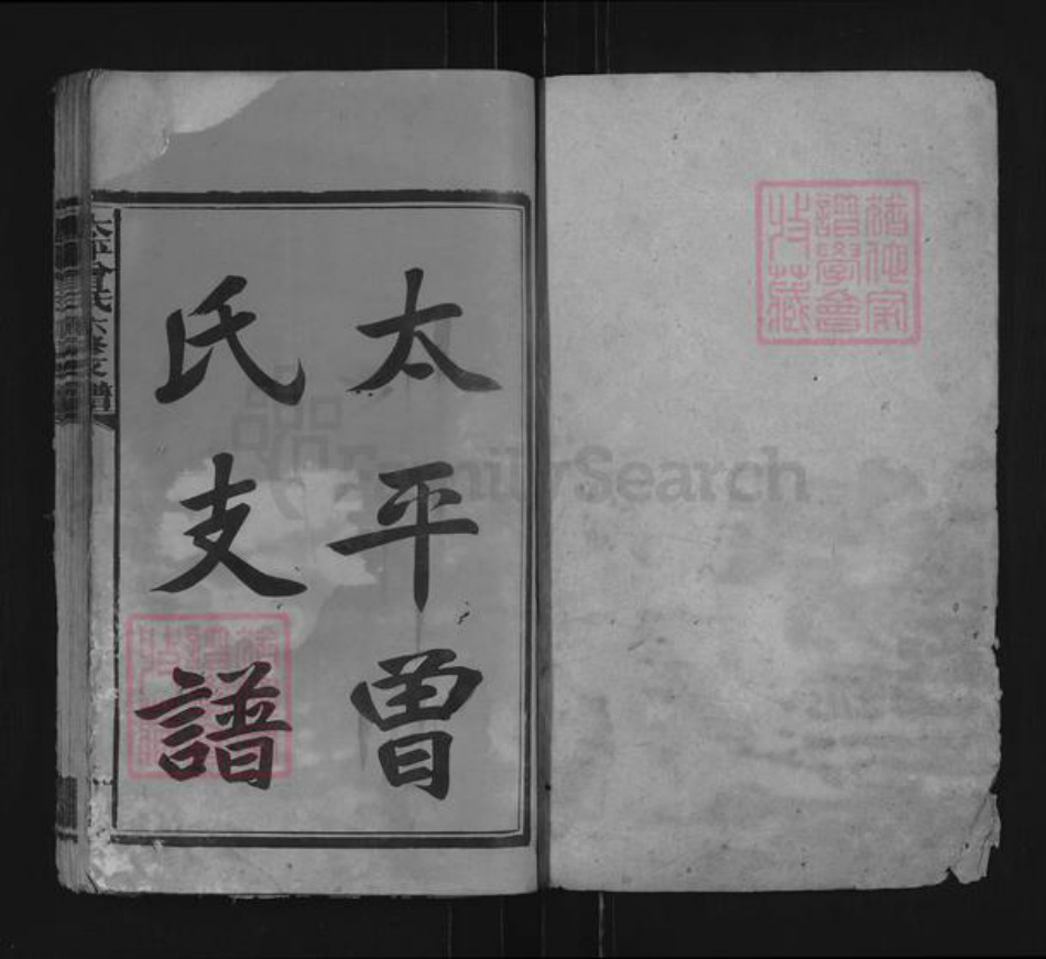 湖南省湘潭市湘潭县石鼓镇曾氏族谱-太平曾氏六修支谱.pdf电子版插图1
