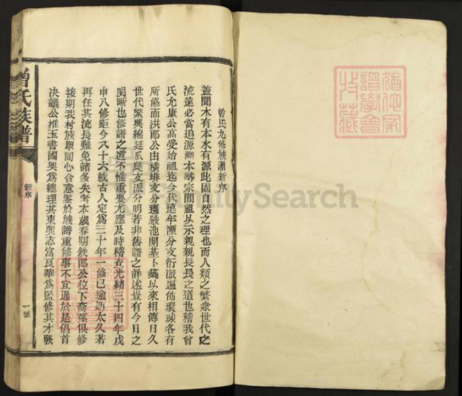 福建省三明市宁化县安远镇曾氏族谱-曾氏族谱.pdf电子版插图1