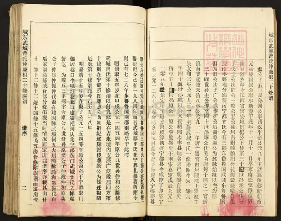 江西省赣州市南康区东山街道曾氏族谱-城东武城曾氏仲廉二十修族谱.pdf电子版插图3