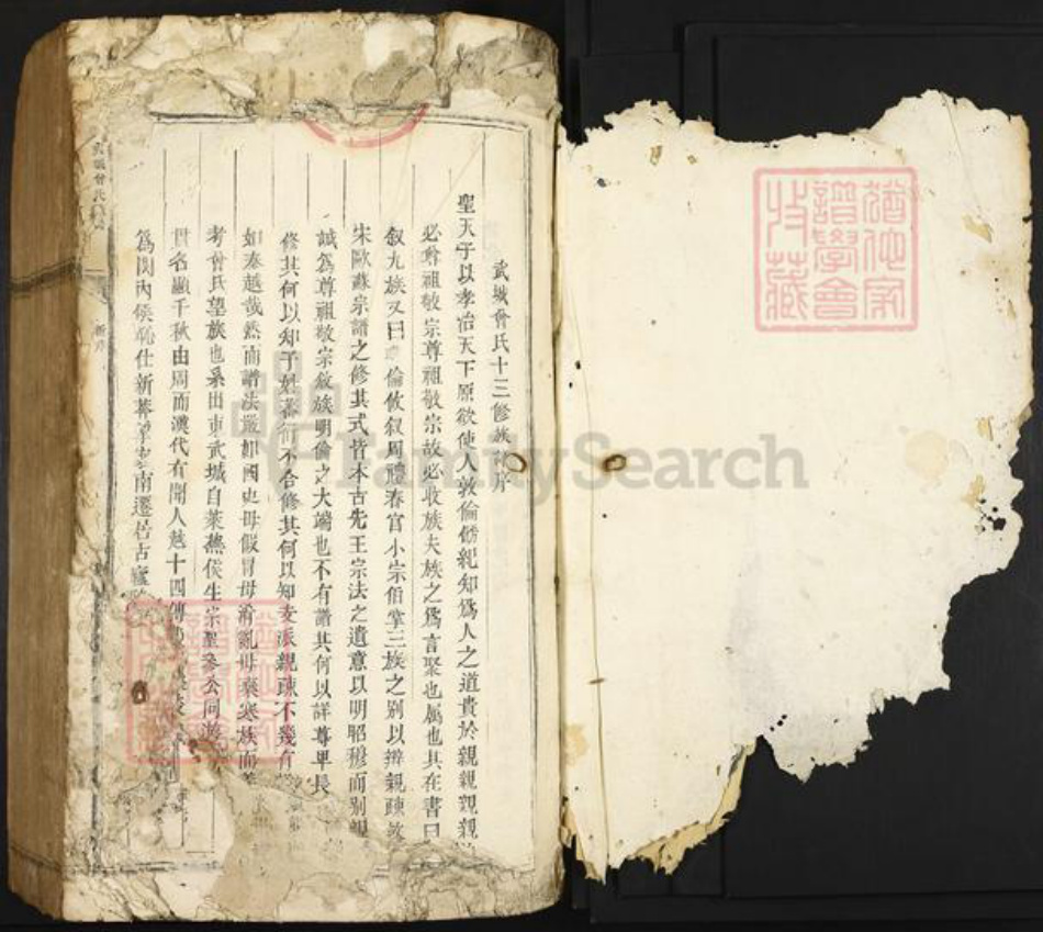 江西省吉安市永丰县佐龙乡曾氏族谱-武城曾氏族谱.pdf电子版插图1