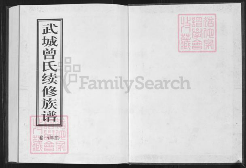 江西省赣州市大余县曾氏武城堂族谱-武城曾氏续修族谱.pdf电子版插图1 江西省赣州市大余县曾氏武城堂族谱-武城曾氏续修族谱.pdf电子版插图1