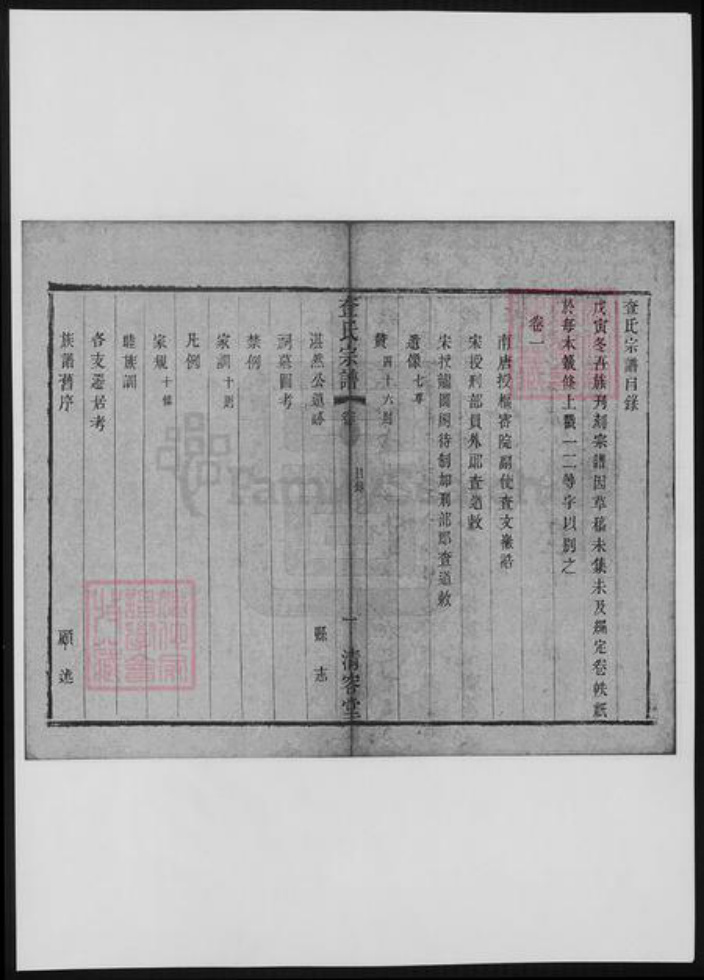 江苏省常州市查氏族谱-毘陵查氏宗谱.pdf电子版插图5