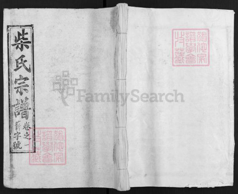 湖北省黄冈市蕲春县大同镇柴氏崇义堂族谱-柴氏宗谱.pdf电子版插图