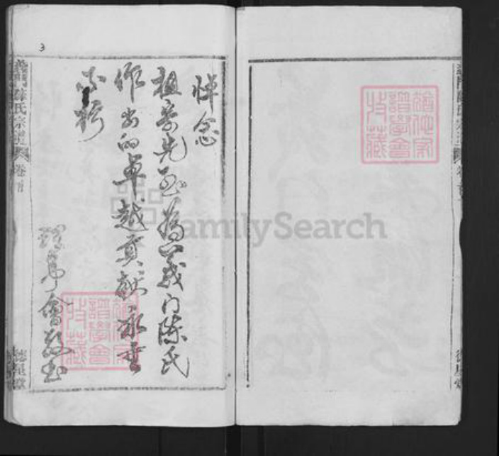 湖北省武汉市新洲区陈氏德星堂族谱-义门陈氏宗谱.pdf电子版插图4