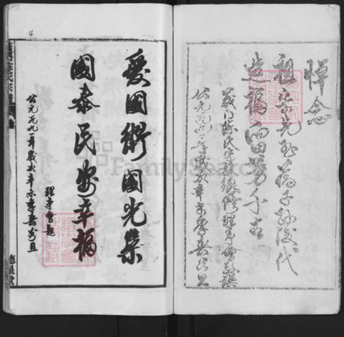 湖北省武汉市新洲区陈氏德星堂族谱-义门陈氏宗谱.pdf电子版插图5