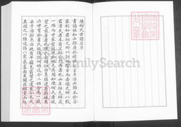 山东省淄博市桓台县新城镇陈氏族谱-陈何世谱.pdf电子版插图4