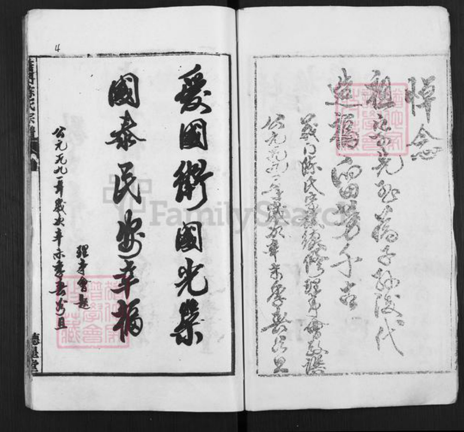 湖北省武汉市新洲区陈氏德星堂族谱-义门陈氏宗谱.pdf电子版插图5