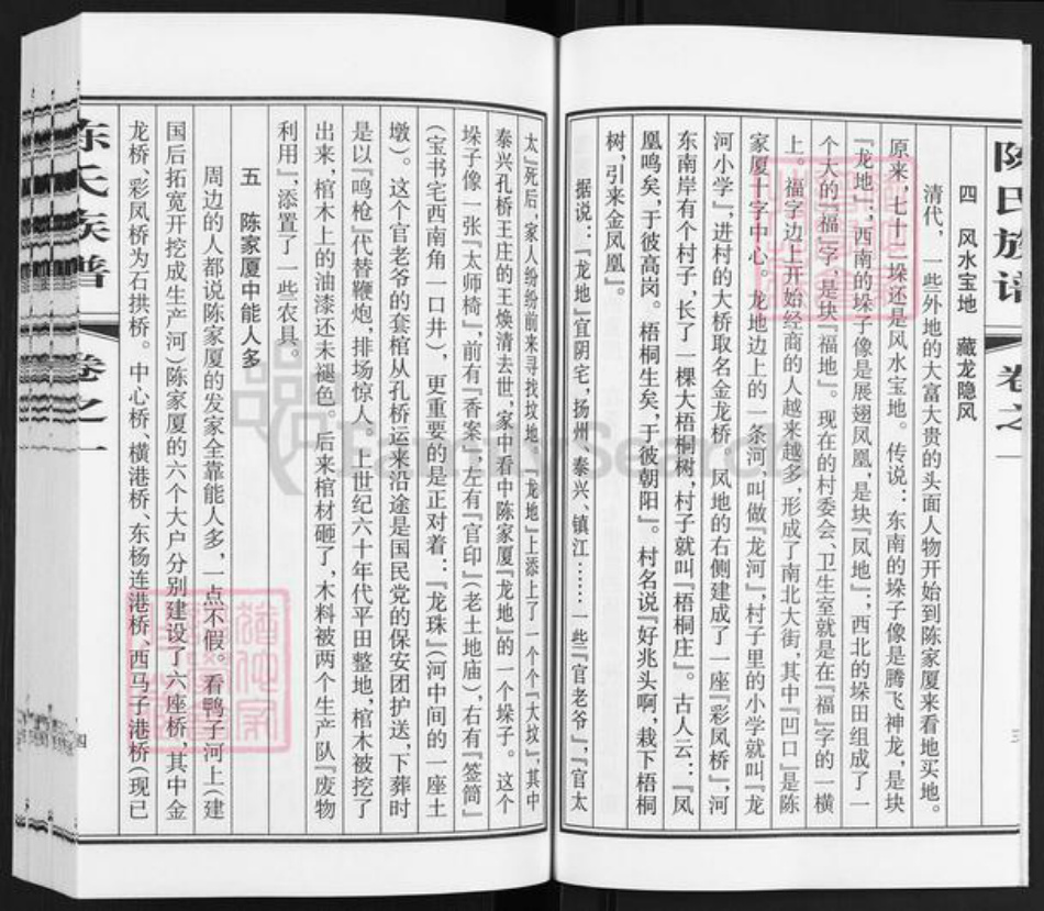 江苏省泰州市泰兴市高港陈氏敦伦堂族谱-陈氏族谱.pdf电子版插图5