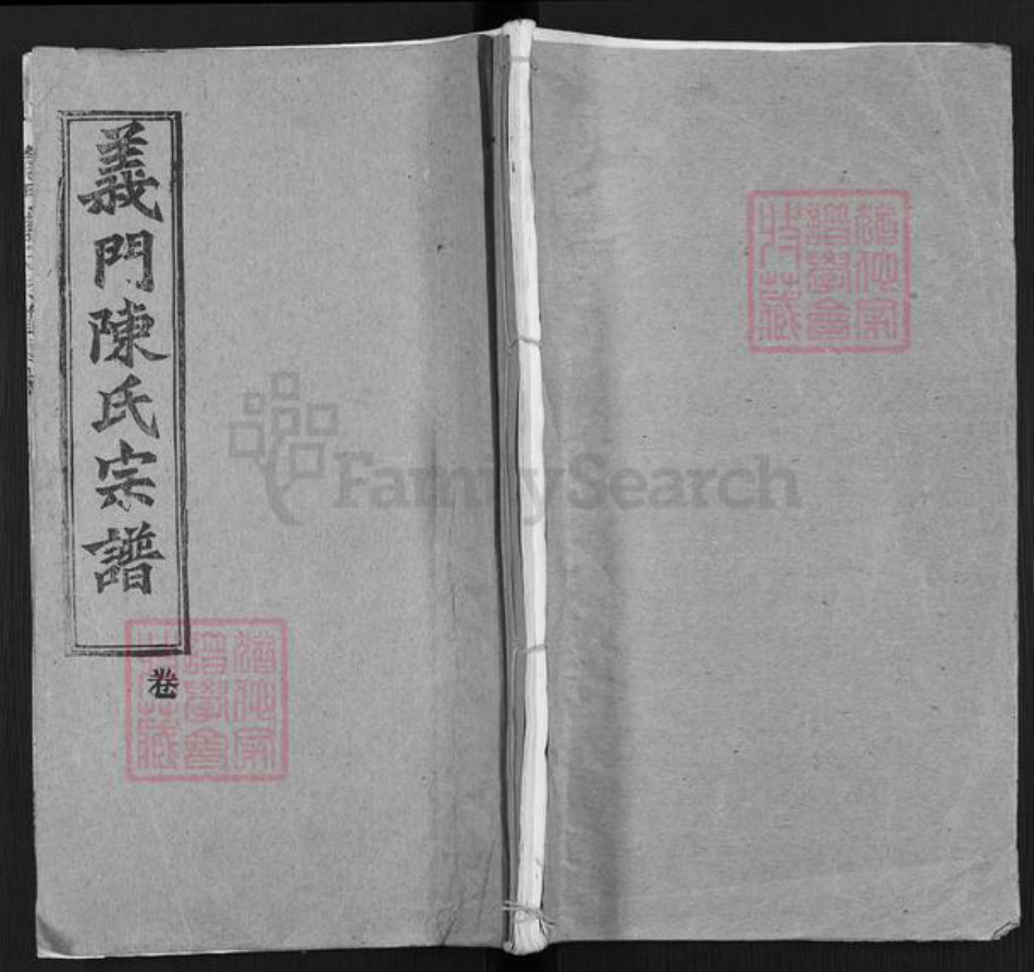 江西省九江市德安县车桥镇陈氏旌义堂族谱-义门陈氏宗谱.pdf电子版插图