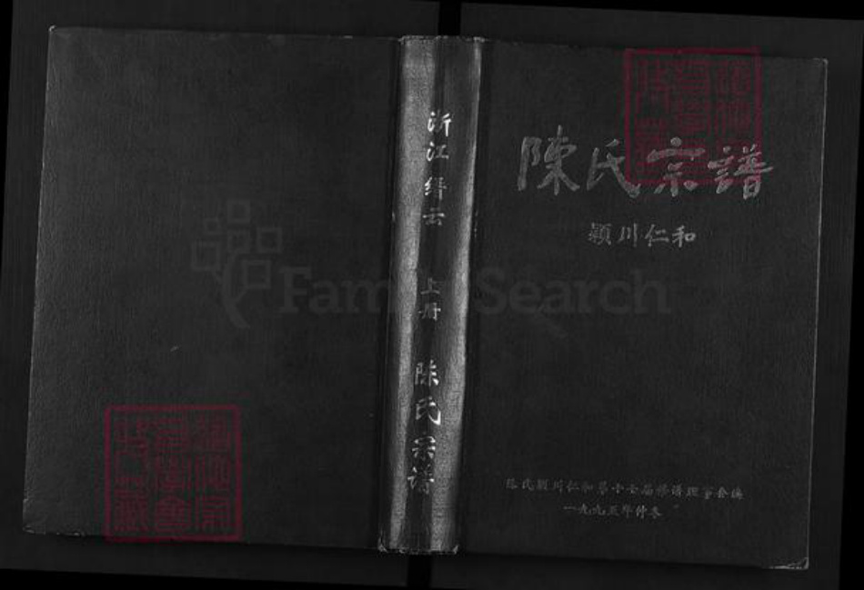浙江省丽水市缙云县五云街道陈氏族谱-浙江缙云陈氏宗谱.pdf电子版插图