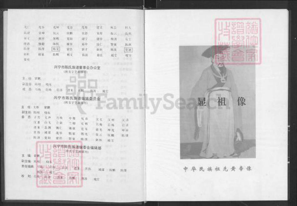 广东省梅州市兴宁市坭陂镇陈氏颖川堂族谱-陈氏族谱.pdf电子版插图3