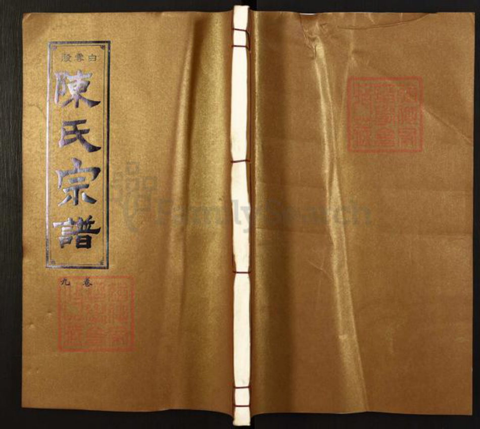 安徽省铜陵市枞阳县白梅乡陈氏星聚堂族谱-陈氏宗谱.白云股.pdf电子版插图