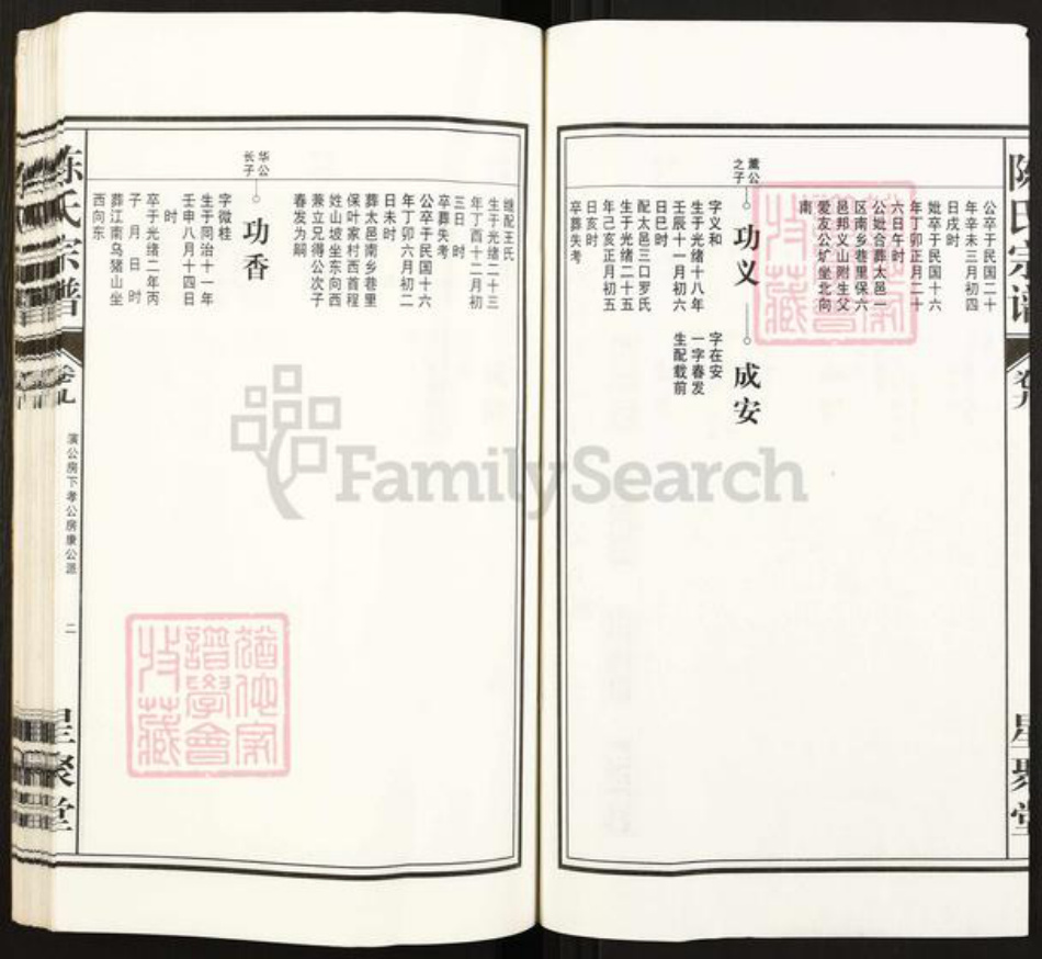 安徽省铜陵市枞阳县白梅乡陈氏星聚堂族谱-陈氏宗谱.白云股.pdf电子版插图2