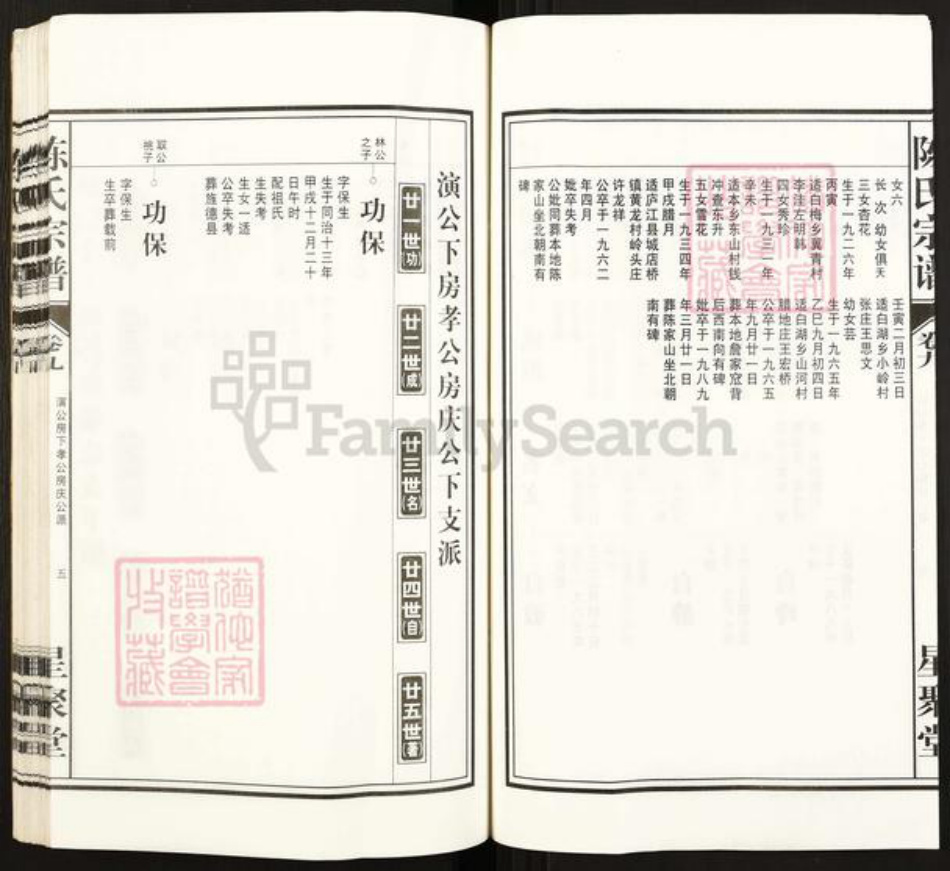 安徽省铜陵市枞阳县白梅乡陈氏星聚堂族谱-陈氏宗谱.白云股.pdf电子版插图5