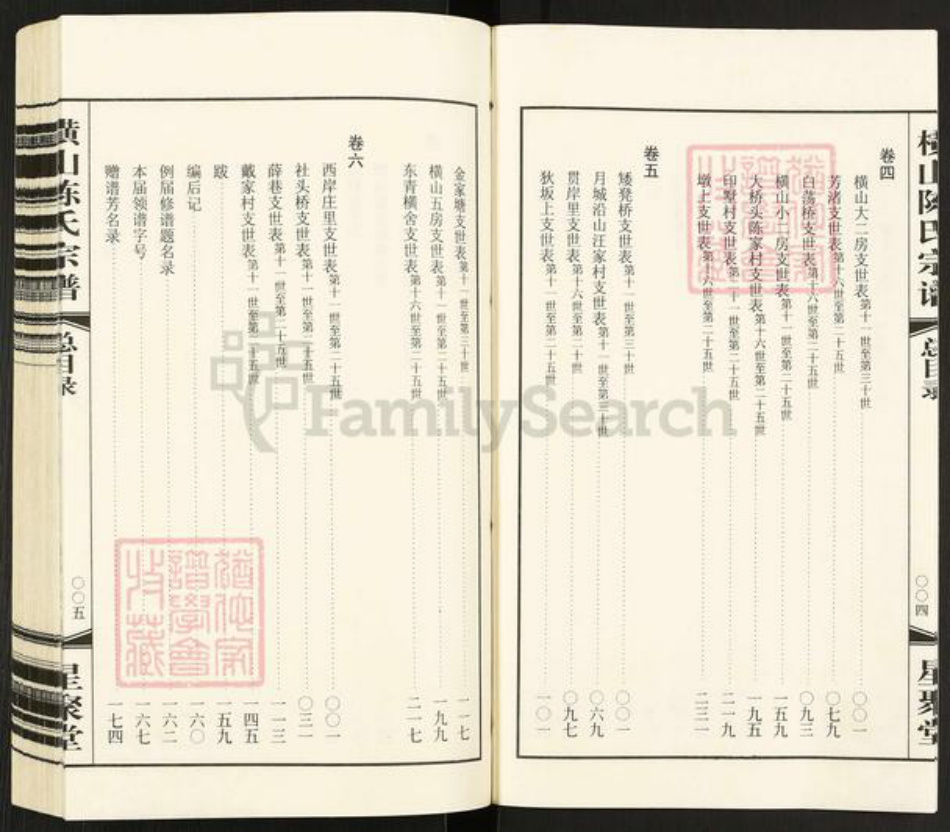 江苏省常州市武进县陈氏星聚堂族谱-毘陵横山陈氏宗谱.pdf电子版插图4