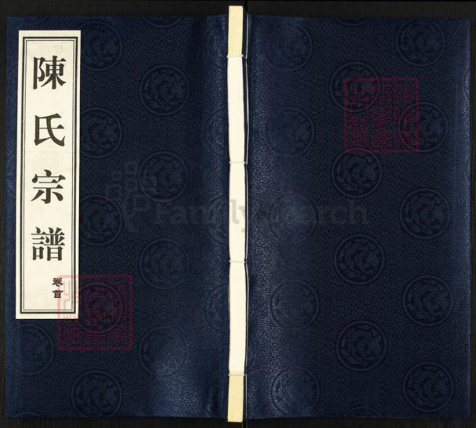 江苏省常州市武进县遥观镇陈氏星聚堂族谱-陈氏宗谱.pdf电子版插图